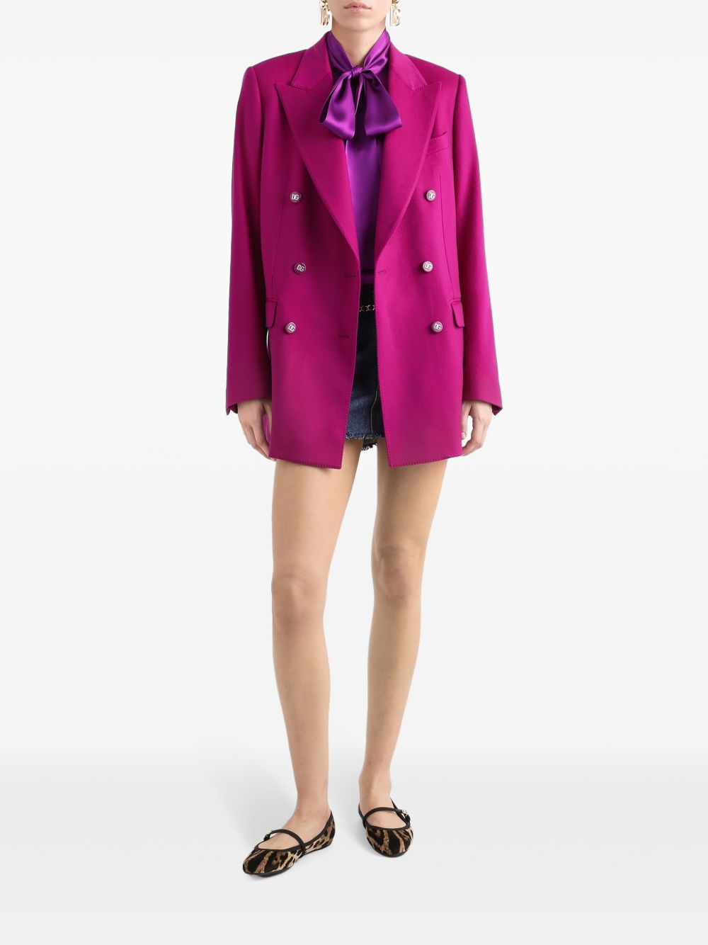 Dolce & Gabbana Crêpe blazer - Roze