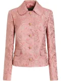 Dolce & Gabbana jacquard jacket - Pink