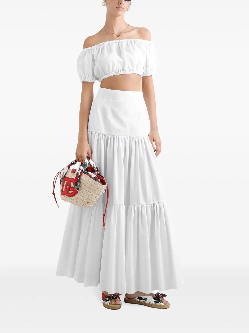 Dolce & Gabbana Saia longa com camadas | Saia godê | Image 2