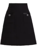 Dolce & Gabbana textured knit mini skirt - Black