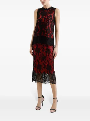 Dolce & Gabbana フローラル ハイウエスト スカート Dolce & Gabbana フローラル ハイウエスト スカート