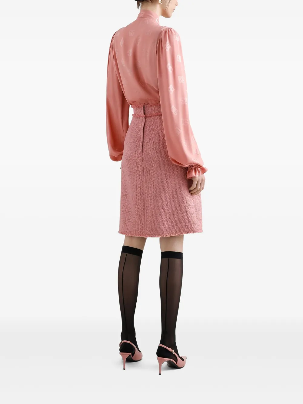Dolce & Gabbana Rok met split Roze