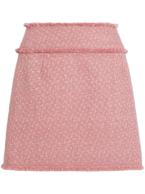 Dolce & Gabbana tweed mini skirt