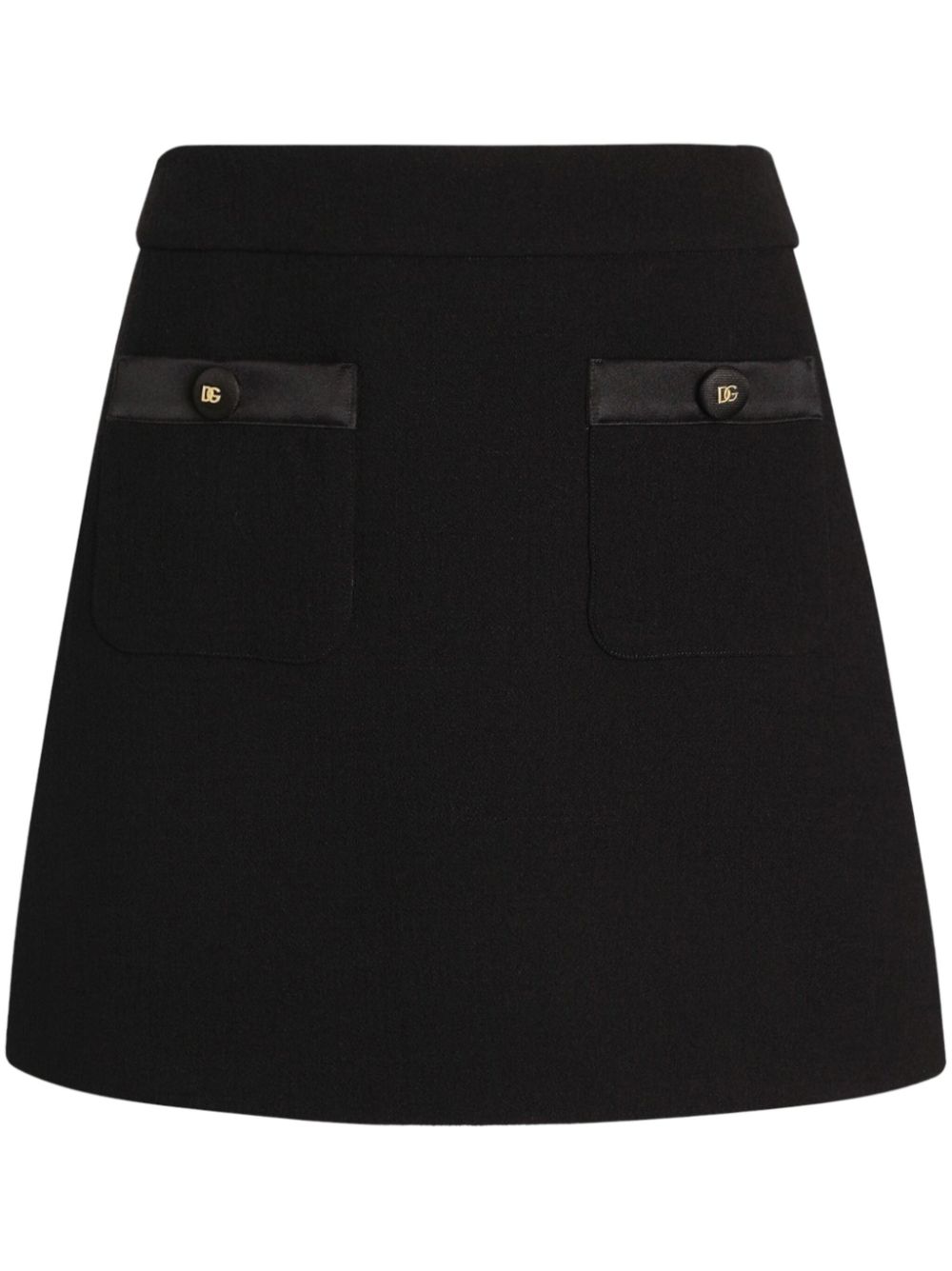 A-line mini skirt