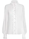 Dolce & Gabbana ruffled shirt - White