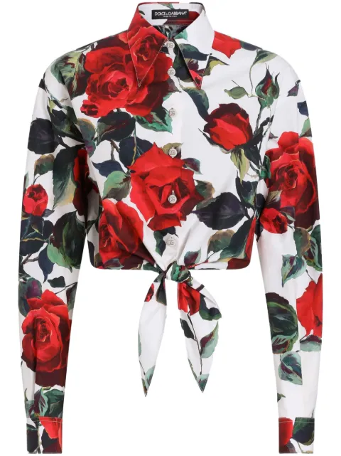 Dolce & Gabbana floral-print shirt