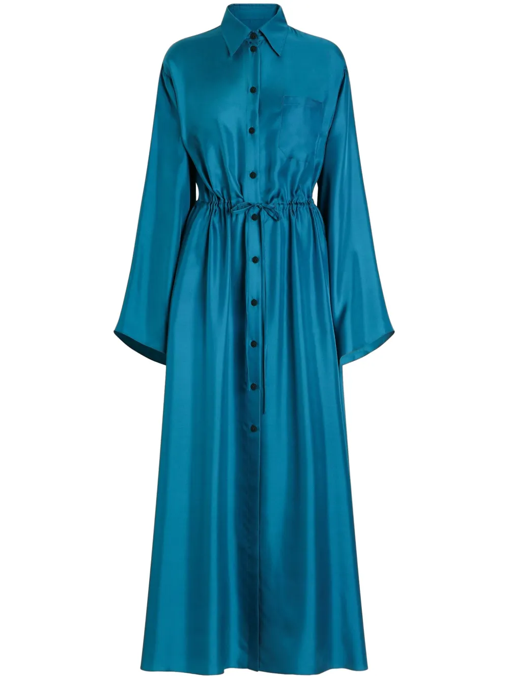 Dolce & Gabbana button-up maxi dress | Blue | Image 1