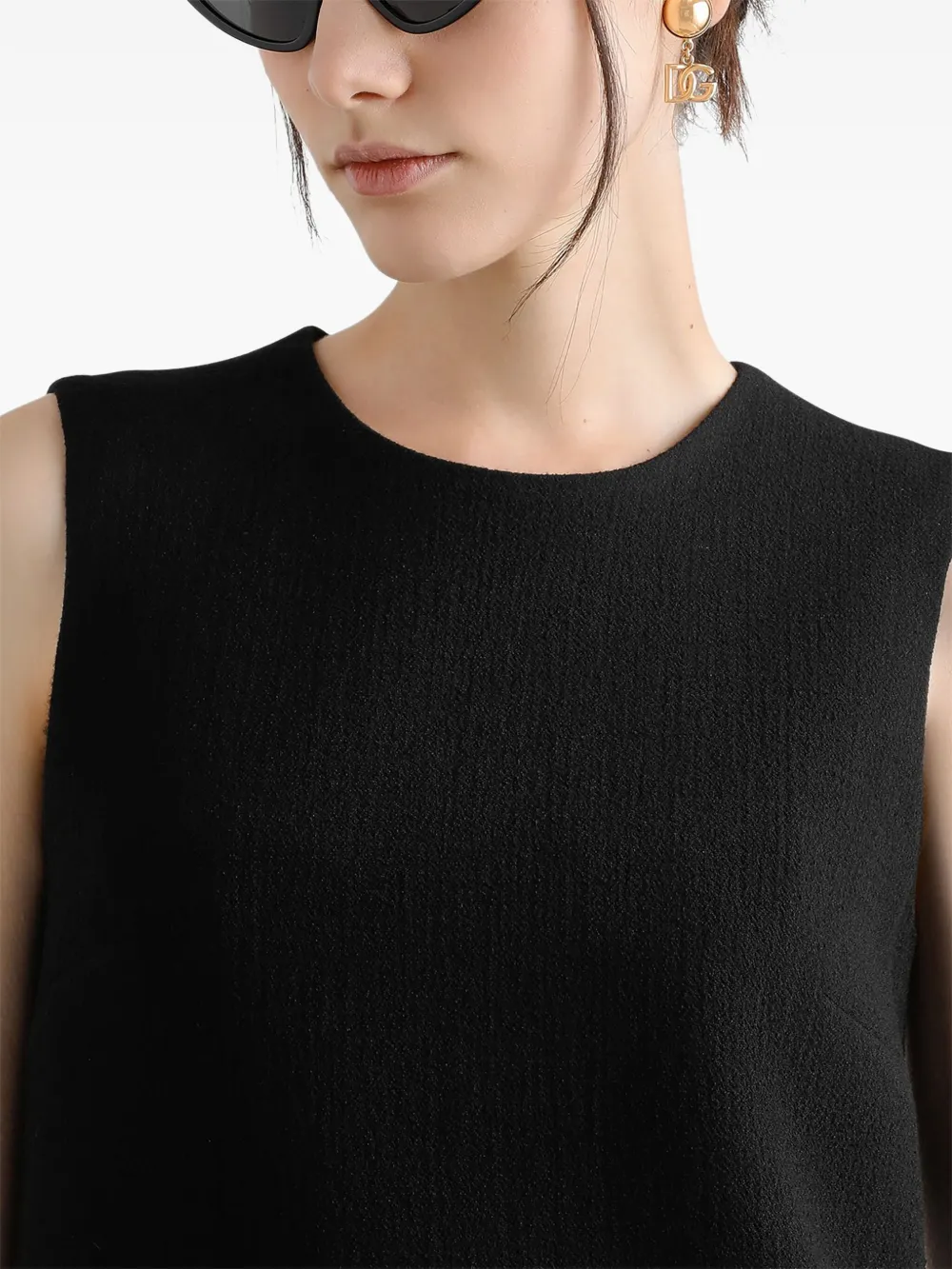 Dolce & Gabbana Mini-shiftjurk Zwart