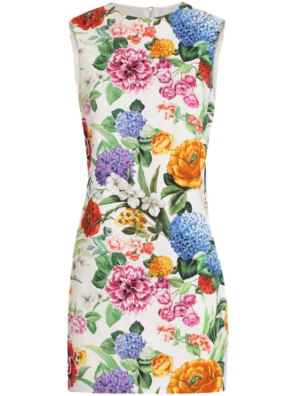 【送料&関税込】Dolce & Gabbana Floral Print Dress 26518399_57438280_600.jpg