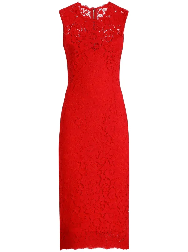 ワンピース DOLCE&GABBANA Floral Lace dress 26518405_56995302_600.jpg