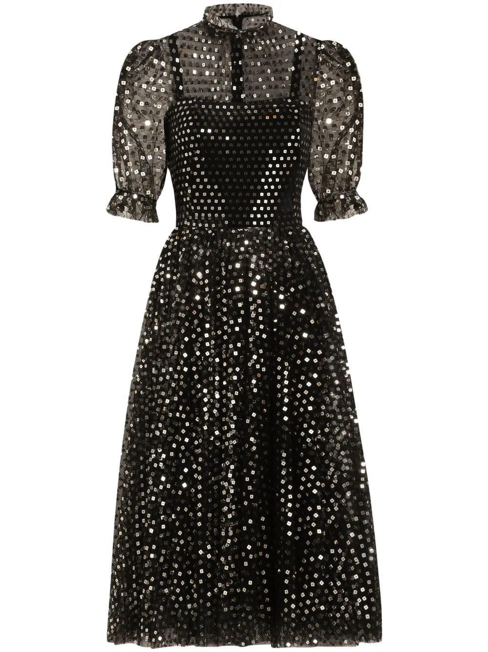 Dolce & Gabbana スパンコール ドレス - ブラック Dolce & Gabbana スパンコール ドレス - ブラック