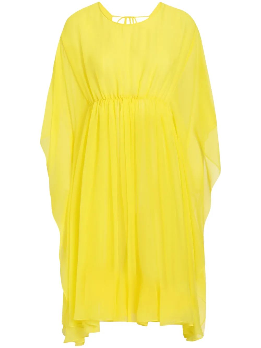 Dolce & Gabbana Sheer-Strandkleid - Gelb