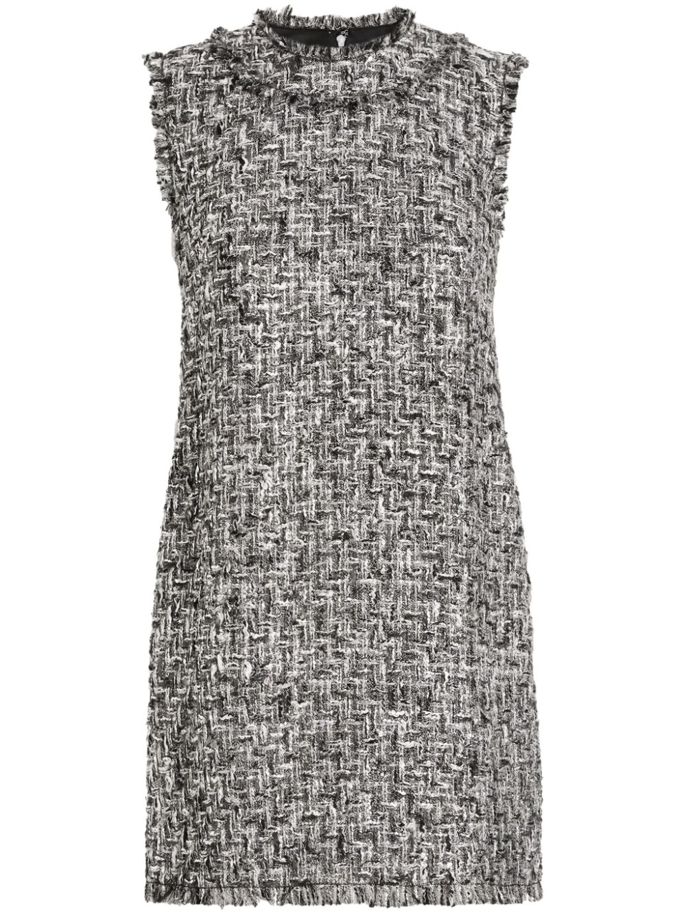 Dolce & Gabbana tweed mini dress - Grey