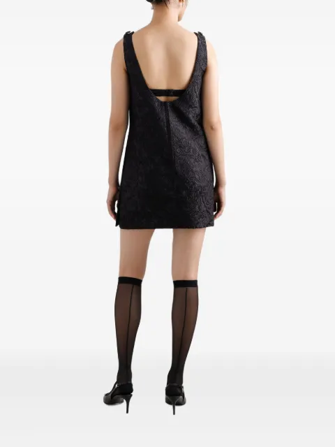 Dolce & Gabbana floral-embroidered mini dress F6TMLTGDCSS - 2