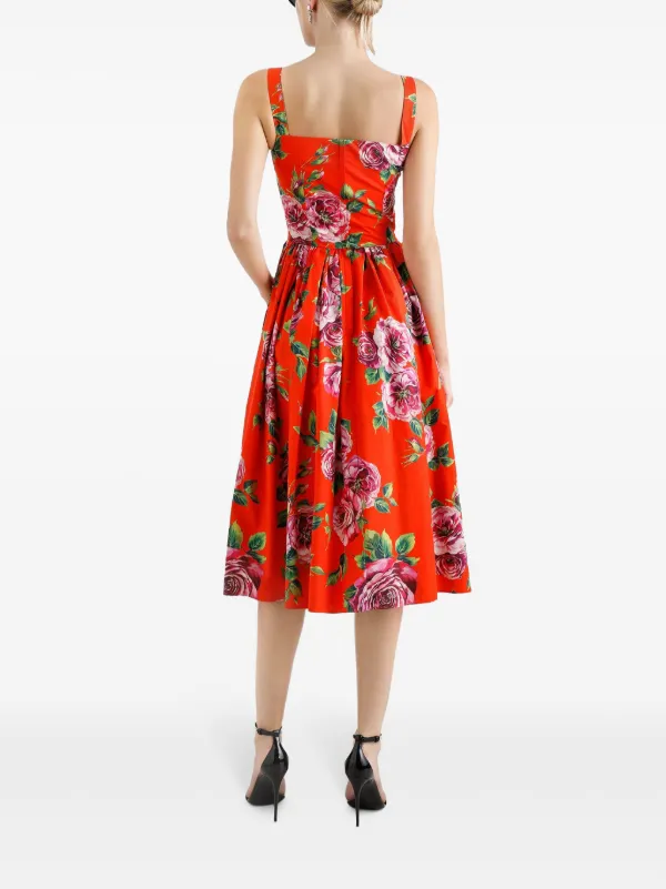 ☆関税送料込み☆ D&G FLOWER PRINT MIDI DRESS 26518435_56988936_600.jpg