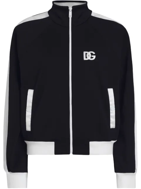 Dolce & Gabbana logo-embroidered sweatshirt
