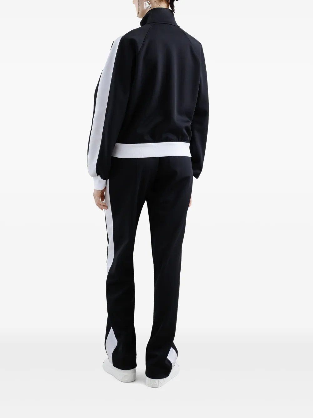 Dolce & Gabbana Sweater met geborduurd logo Zwart