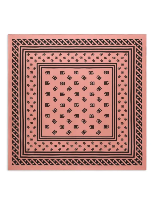 Écharpe à motif monogrammé - Dolce & Gabbana - Modalova