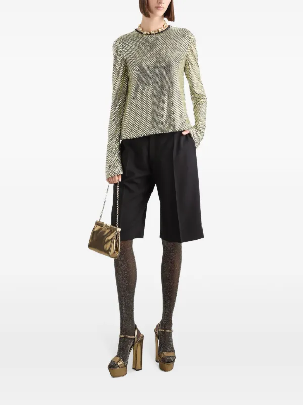 Dolce & Gabbana ツイル ショートパンツ | ブラック | FARFETCH JP