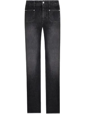Dolce & Gabbana ダメージ フレアジーンズ | ブラック | FARFETCH JP