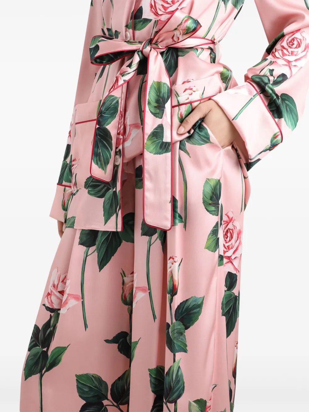 Dolce & Gabbana Slim-fit broek Roze