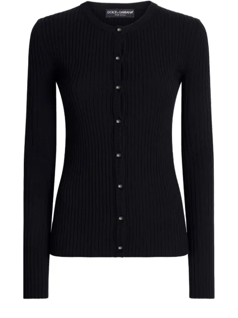 Dolce & Gabbana — ribbed-knit cardigan