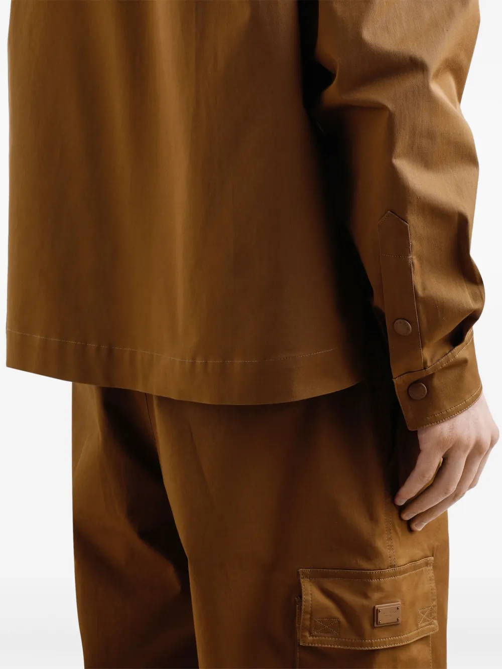 Dolce & Gabbana Overhemd met lange mouwen Bruin