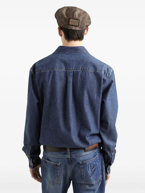 Dolce & Gabbana デニムシャツ | ブルー | FARFETCH JP