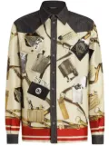 Dolce & Gabbana graphic-print shirt - Neutrals