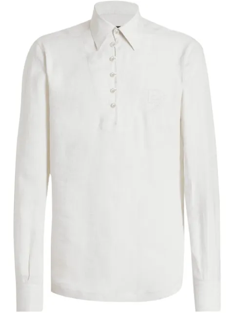 Dolce & Gabbana embroidered-logo shirt