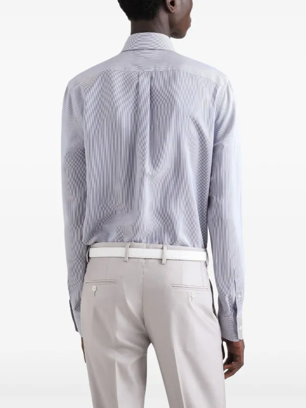 【関税込み】dolce & gabbana Striped shirt AUTHENTIC DOLCE & GABBANA 100% COTTON STRIPED BUTTON UP