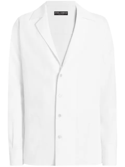 Dolce & Gabbana peak-lapel collar shirt