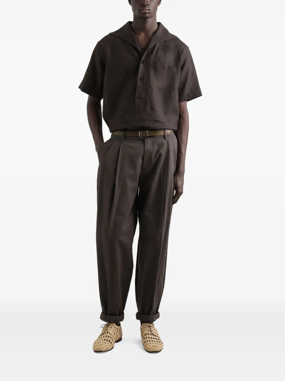 Dolce & Gabbana shawl-collar shirt | Image 2