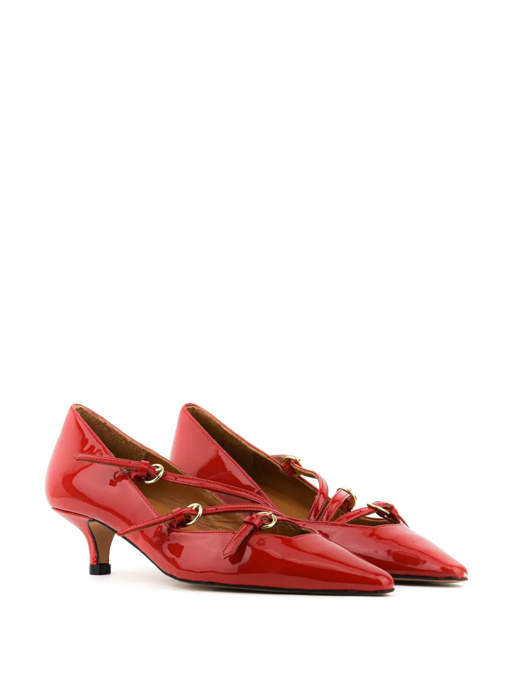 Paul Warmer x Toral Cinthia pumps - Rood