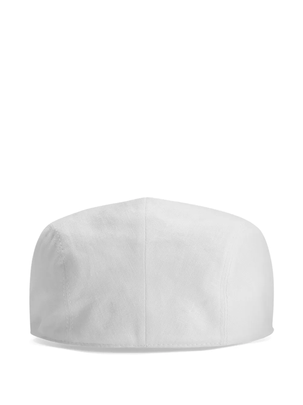 Dolce & Gabbana linen flat cap - Wit