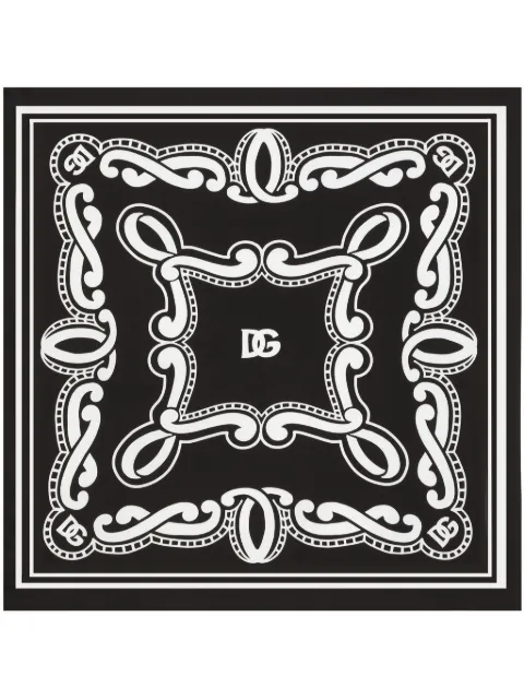 Dolce & Gabbana bandana-print scarf