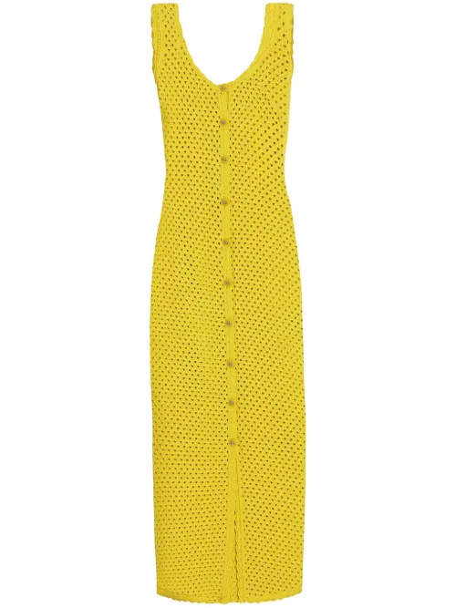 Robe en crochet à coupe mi-longue - Dolce & Gabbana - Modalova