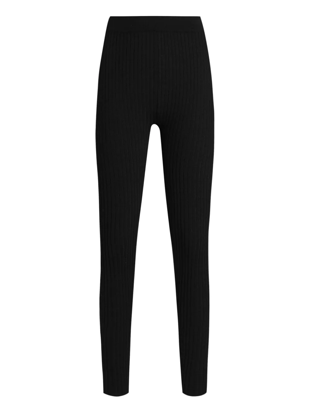 Dolce & Gabbana Ribgebreide legging - Zwart