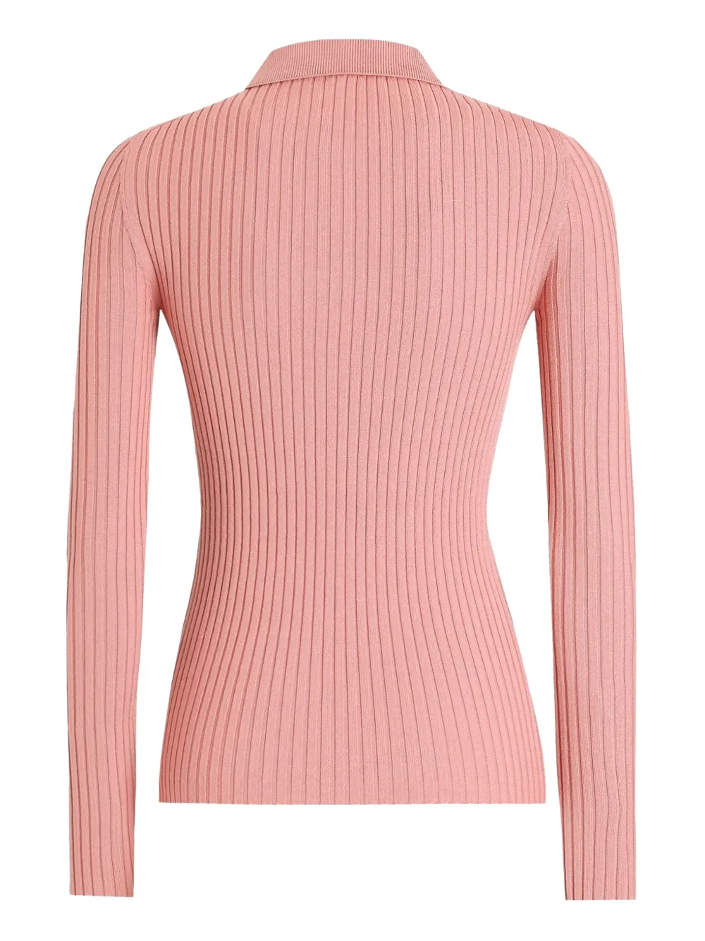 Dolce & Gabbana Geribbelde polotop - Roze