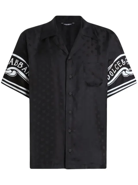 Dolce & Gabbana printed silk shirt 
