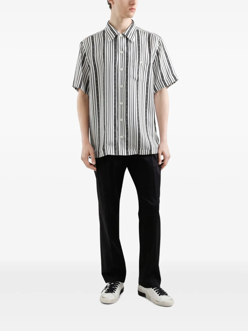 Dolce & Gabbana striped shirt - Wit