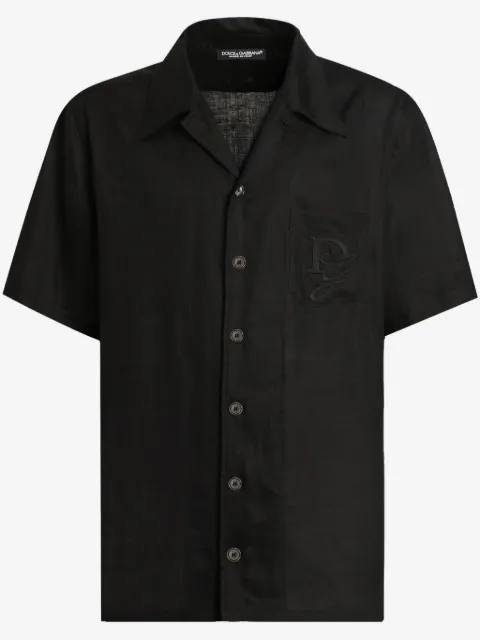 Dolce & Gabbana chemise à logo brodé