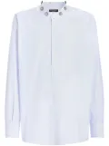 Dolce & Gabbana crystal-embellished shirt - Blue