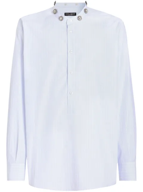 Dolce & Gabbana crystal-embellished shirt