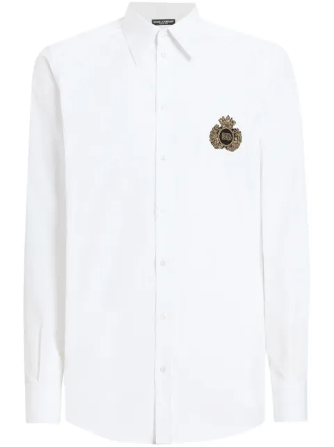 Dolce & Gabbana chemise à patch logo