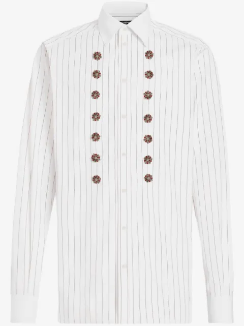 Dolce & Gabbana crystal-embellished shirt