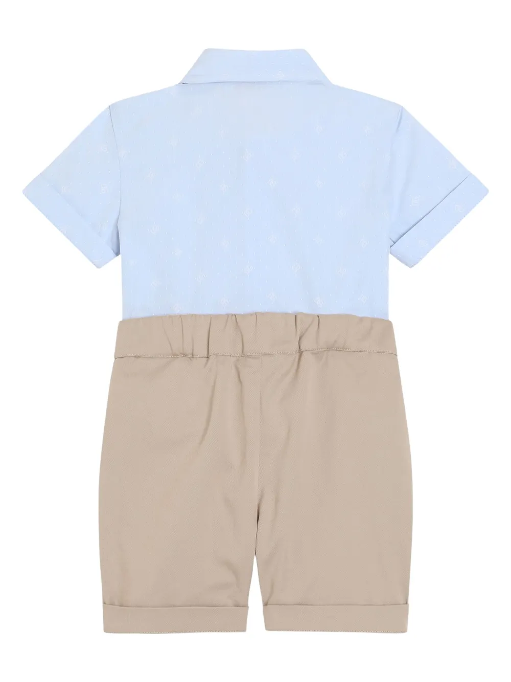 Dolce & Gabbana Kids T-shirt en shorts - Blauw