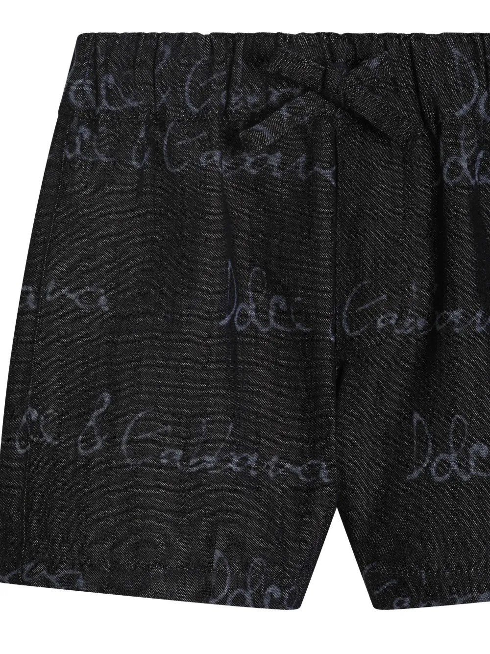 Dolce & Gabbana Kids Shorts met logoprint Blauw