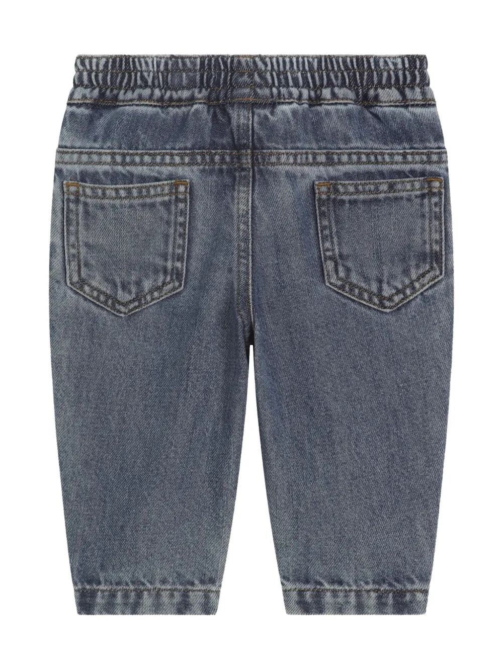 Dolce & Gabbana Kids branded logo jeans - Grijs