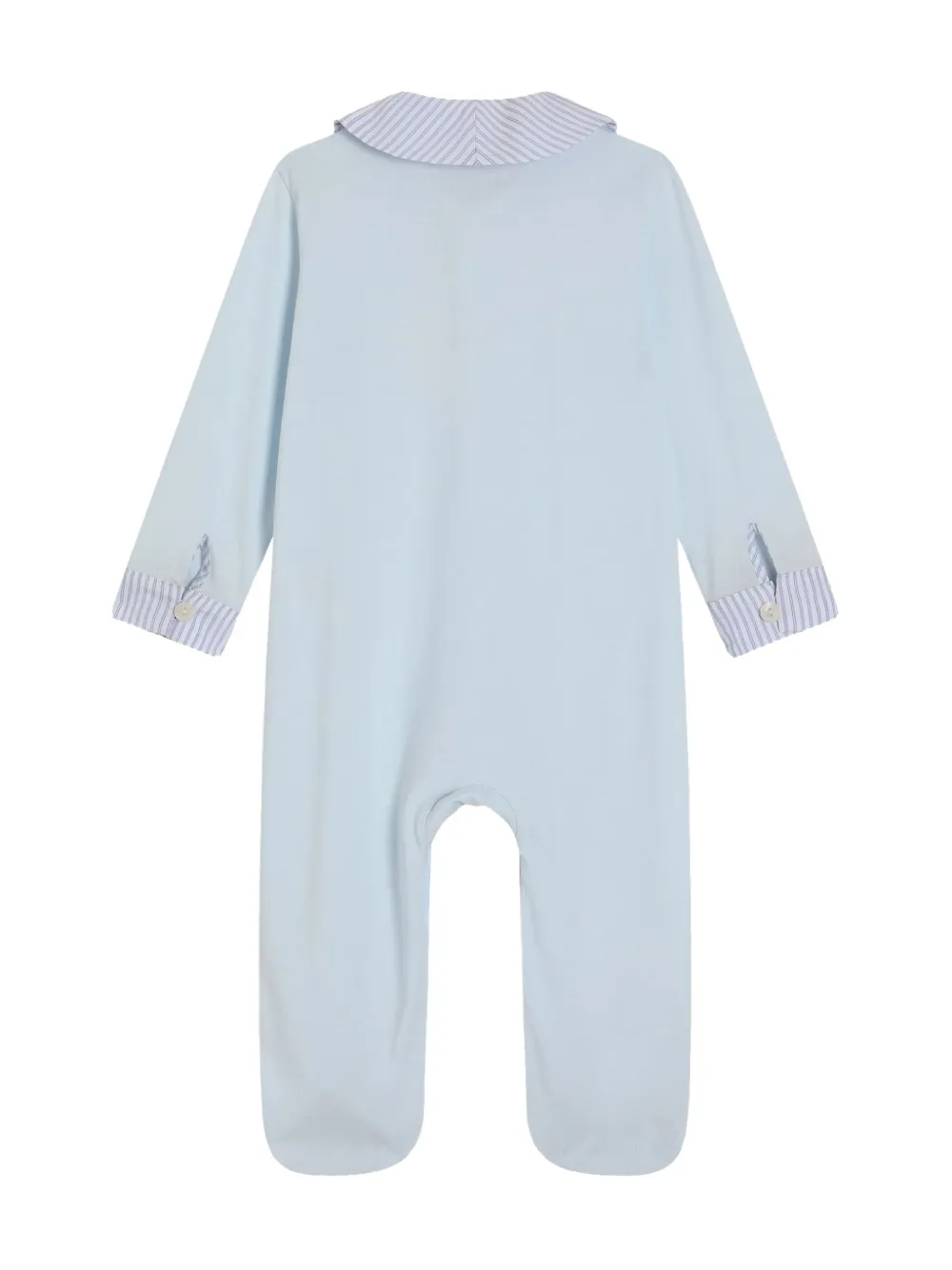 Dolce & Gabbana Kids Babypakje met geborduurd logo Blauw